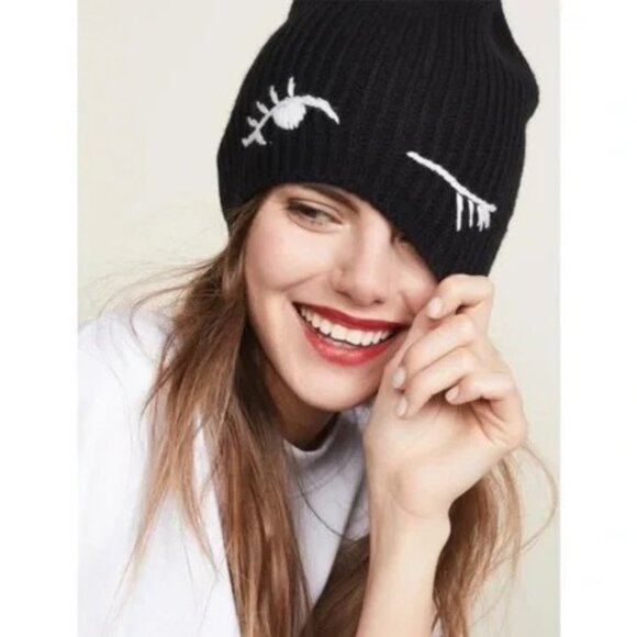 Kate Spade New York Winking Beanie, NWT - Picture 1 of 6